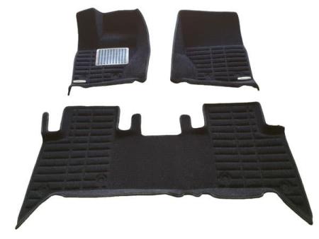 Коврики салона Pradar 3D текстильные для Land Rover Discovery 5 (2017-2025) № SI 19-00285