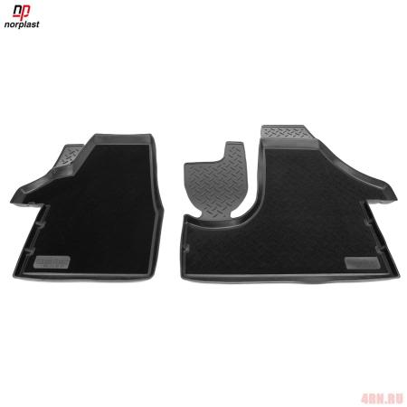 Коврики салона Norplast комбинированные для Volkswagen Caravelle (2015-2025) (2 мест) № NPL-Po-95-85-CM