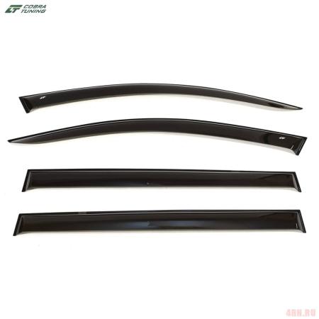Дефлекторы боковых окон Cobra для Renault Megane 2 универсал (2002-2008) № R10902