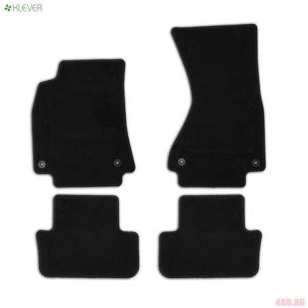 Коврики салона Klever текстильные Econom для Audi A4 АКПП седан (2007-2015) № KLEVER010412101200k