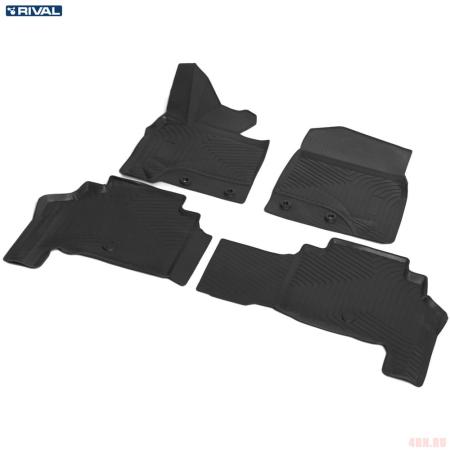Коврик салона Rival для Toyota Land Cruiser 200 (2012-2021) № 15705003