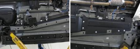 Защита топливных трубок для Mazda CX-5 4WD (2015-2016) № 111.3820.1