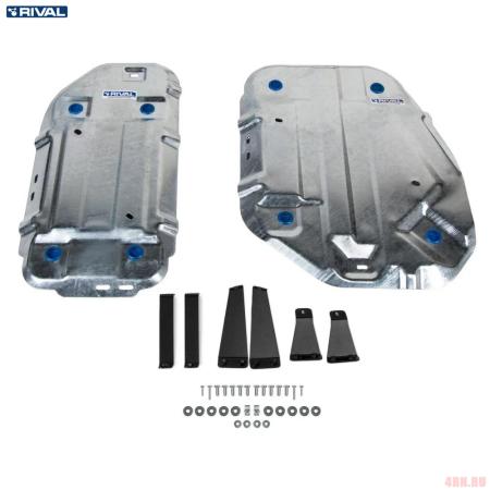 Защита топливного бака (оцинкованная) для Lexus NX250 (2021-2025) № ZZZ.9535.1