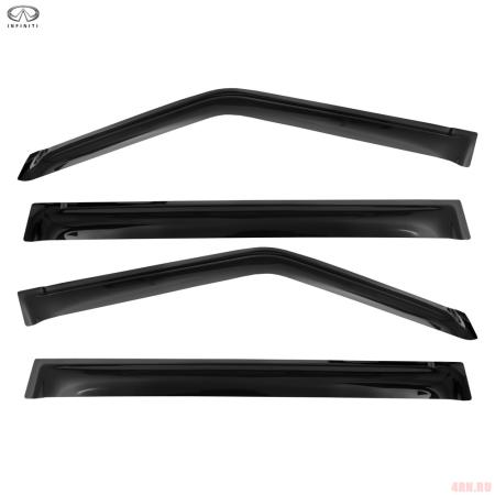Дефлекторы окон оригинальные для Infinti QX80 (2013-2025) № 999DEFZ62XX