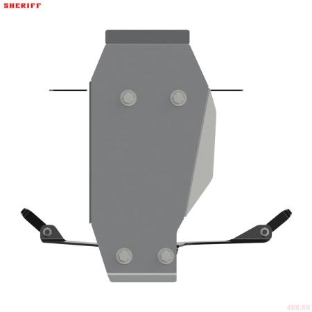 Защита редуктора для Subaru Legacy/Outback (2015-2025) № 22.3145