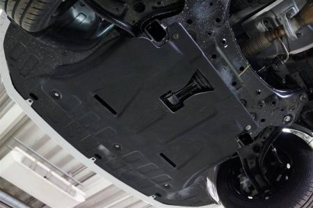 Защита двигателя и КПП для Kia Rio седан, хэтчбек (вкл. X-Line) (2017-2023) № 10.22k