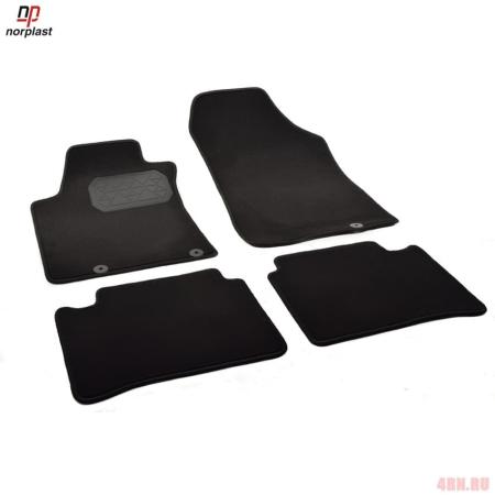 Коврики салона Norplast текстильные для Nissan Teana (2014-2020) № NPA00-VTe610-711a