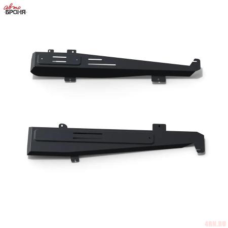 Защита топливных и тормозных магистралей для Chery Tiggo 4 (2019-2025) (2шт.) № 111.00932.1