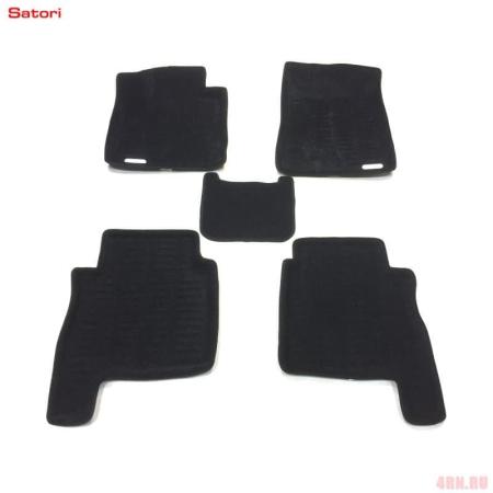 Коврики салона Satori Liner 3D Basic для Hyundai Santa Fe (2010-2012) № SI 08-00227