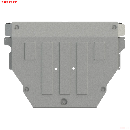 Защита картера и КПП для Volkswagen Atlas (2017-2025) №26.5113