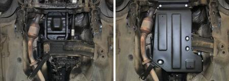 Защита КПП и РК для Haval H8 (2015-2017) № 111.9414.1