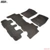 Коврики салона Sotra Liner 3D Lux серые для Toyota Land Cruiser Prado 150 (2012-2025) 3 ряда № ST 74-00568