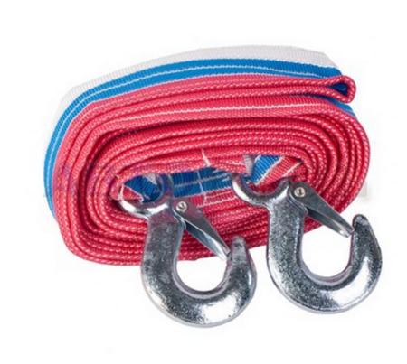 Трос буксировочный ленточный 2 крюка PRO START длина 5м, 5 т. артикул ТЛ0502