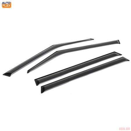 Дефлекторы окон AutoFlex для Kia Soul (2014-2019) № 828004