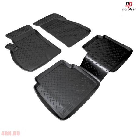 Коврики салона Norplast для Hyundai Santa Fe (2000-2006) № NPL-Po-31-21