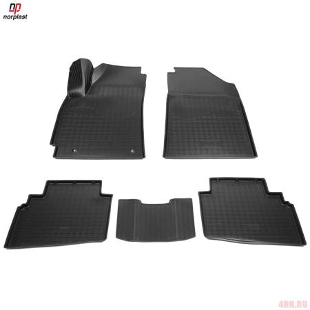 Коврики в салон 3D Norplast для Kia Seltos (2020-2025) № NPA11-C43-560