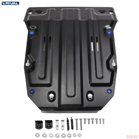 Защита двигателя для Volkswagen Touareg (2010-2018) № 111.5824.2