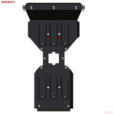 Защита картера и КПП для Iveco Daily (2014-2025) № 36.2779