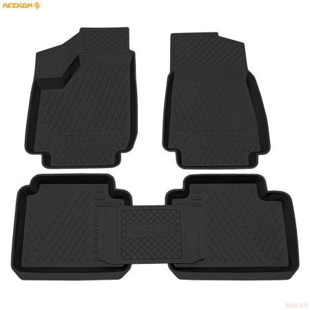 Коврики салона резиновые для Lada (ВАЗ) Niva Legend (2021-2025) № 1039035500