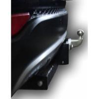 Фаркоп Лидер Плюс усиленный со сварным фланцевым шаром для Hyundai Santa Fe (2012-2018) № H224-FC