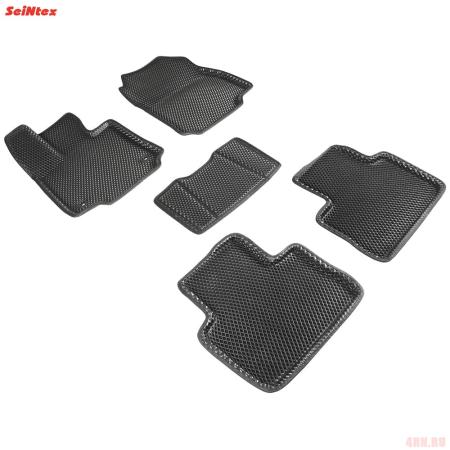 Коврики салона Eva 3D "ромб" для Toyota RAV4 (XA50) (2019-2025) АКПП № 95196