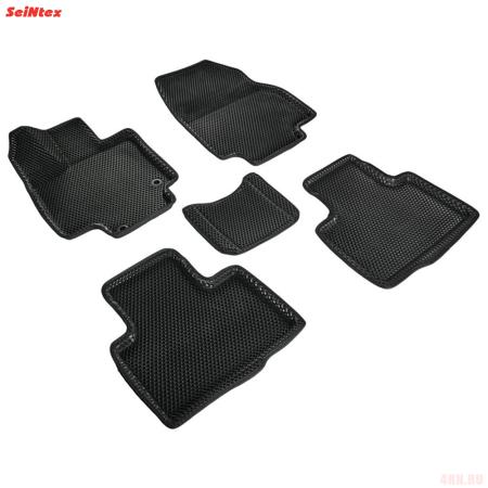 Коврики салона Eva 3D "ромб" для Toyota Highlander (2019-2025) 5 мест № 98449