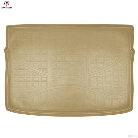 Коврик в багажник Norplast бежевый для Volkswagen Golf 7 хэтчбек (2013-2019) № NPA00-T95-170-B