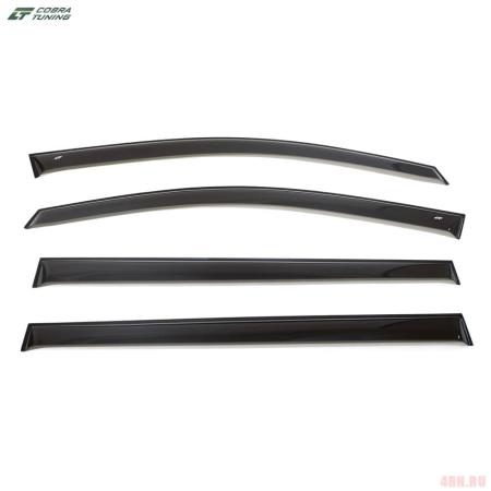 Дефлекторы боковых окон Cobra для Volkswagen Touran (2003-2010) № V22003
