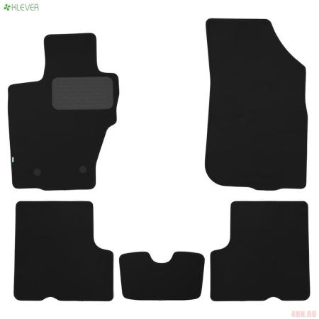 Коврики салона Klever текстильные Premium для Renault Duster 4WD (2011-2015) № KLEVER03412922110kh