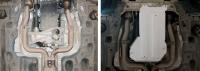 Защита КПП и раздаточной коробки для Maserati Levante (2016-2017) № 333.3602.1