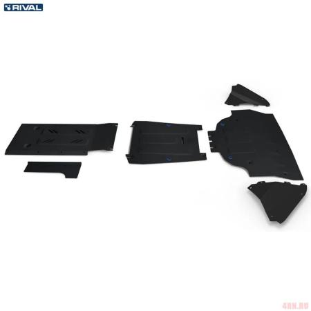 Комплект защиты радиатора, картера и КПП для Genesis GV80 (2021-2025) № K333.2394.1