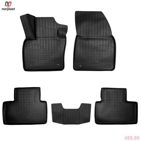 Коврики салона Norplast 3D для Volvo XC40 (2018-2025) № NPA11-C96-680