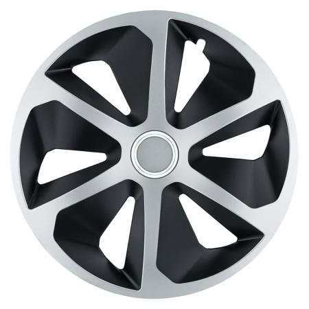 Колпаки Jestic R14 Roco Ring Mix черные, 4 шт. № 14-078-RING-MIX