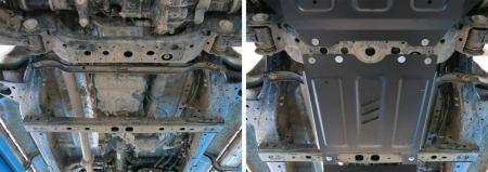 Защита КПП для Toyota Fortuner 4WD (2015-2025) № 111.9503.1