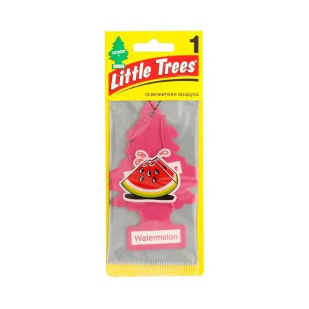 Ароматизатор Елочка Арбуз пропитанный пластинка арбуз Car-Freshner U1P-10320-RUSS