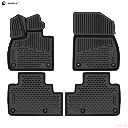 Коврики 3D салона для LiXiang L6 (2024-2025) № ELEMENT3DA71214210k