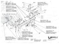 Фаркоп Imiola для Opel Movano задний привод (2010-2024) фланцевое крепление № R.051