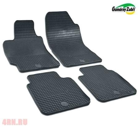 Коврики салона Gumarny Zubri темно-серые резиновые для Toyota Camry V50 (2011-2017) № STR32-00200