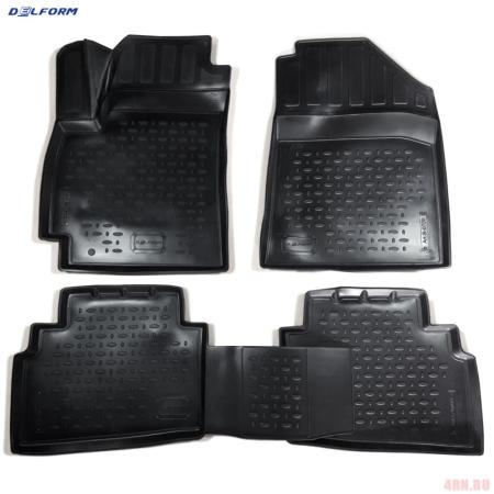 Коврики 3D салона для Kia Seltos (2020-2025) № S0709