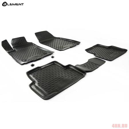 Коврики салона Element для Chevrolet Aveo (2012-2015) № NLC.08.19.210k