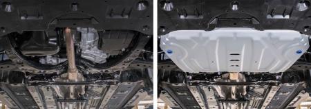 Защита двигателя и КПП для Toyota Camry (2018-2024) увеличенная № 333.9518.2