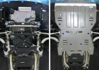 Защита двигателя и КПП для Porsche Macan (2014-2023) № 333.4605.1