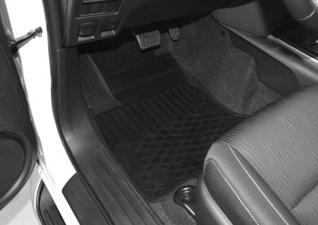 Комплект ковриков салона и багажника для Toyota Fortuner 7 мест (2015-2025) № K15707003-1