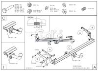 Фаркоп Galia быстросъемный для Suzuki Vitara (2015-2024) № S112C