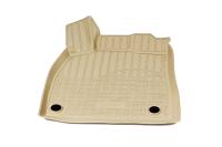 Изображение коврики 3d салона для audi q5 (2017-2024) бежевый № npa10-c05-650-b