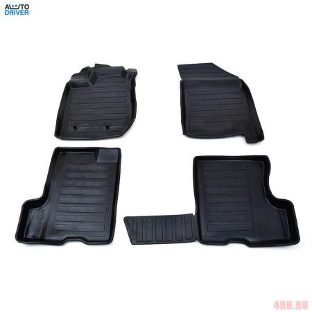 Коврики салона Avtodriver для Lada (ВАЗ) XRAY (2016-2022) с холодильником № ADRAVG054