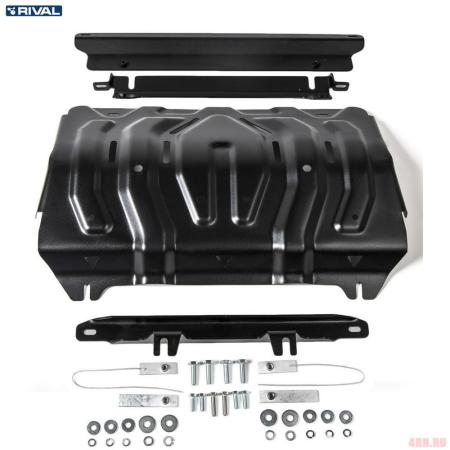 Защита радиатора для Fiat Fullback (2016-2020) № 111.4046.2