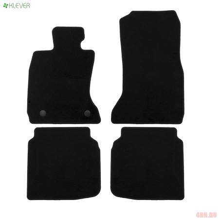 Коврики салона Klever текстильные Econom для BMW 7-Серия Long (F01/F02) седан (2008-2015) № KLEVER01051101200k