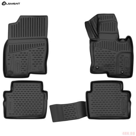 Коврики 3D салона для Mazda CX-5 (2017-2025) № ELEMENT3DA0N022210k