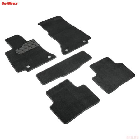 Коврики салона Lux текстильные для Mercedes C-Class (W206) (2021-2025) 4 Matic № 97168